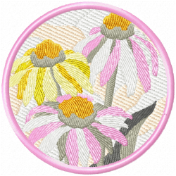 Floral Embroidery Design 5 Floral Embroidery Design 5